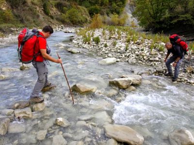 Individuelles Wandern in Albanien ohne Gepck