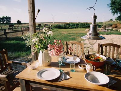Tischbeispiel Haus am Watt Familienurlaub Nordsee