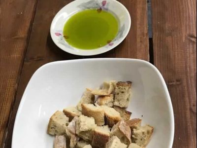 Oliven, Öl und Brot