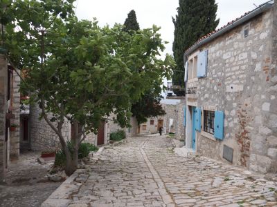 Kstenort Rovinj in Istrien.