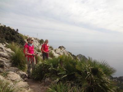 Auf Pilgerwegen durch das Tramuntana Gebirge - Küste bei Alcudia