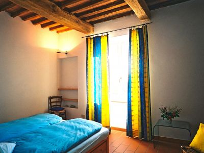 Bio-Landhaus in der Toskana kologisch mit Wein und Olivenl Zimmer