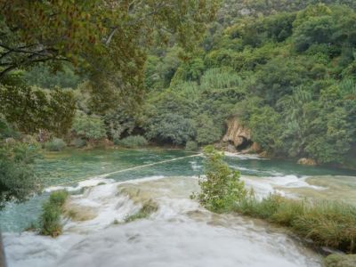 Krka Wasserflle Natururlaub Urlaub mit Kindern