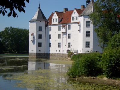 Wasserschloss in Glcksburg an der Ostsee