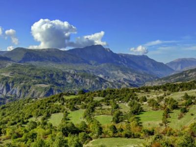 Wandern in den Bergen von Sdalbanien
