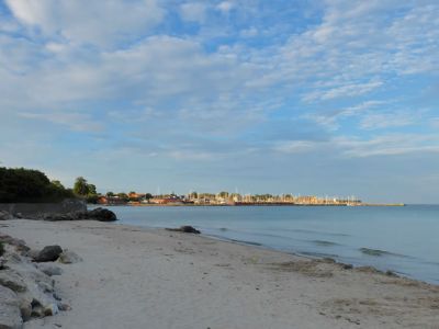 Familienurlaub Dnemark Ostsee Sandstrand von Rodvig