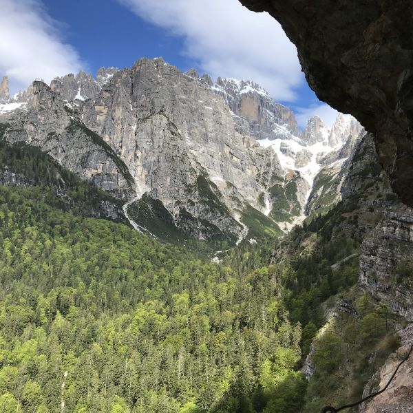 Wandern von Sdtirol zum Gardasee - ohne Gepck durch die Alpen