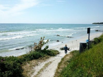 Sandstrand Familienurlaub Dnemark Insel Rodvig