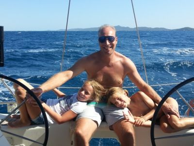 Familien Segeltrn gais Griechenland Mittelmeer kindgerecht