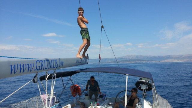 Segeltrn fr Teenager Kroatien
