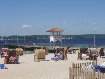 Badeurlaub am Ostsee Strand von Glcksburg